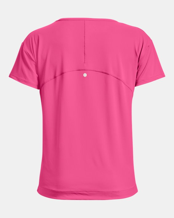 Women's UA RUSH™ Energy Core Short Sleeve, Pink, pdpMainDesktop image number 6